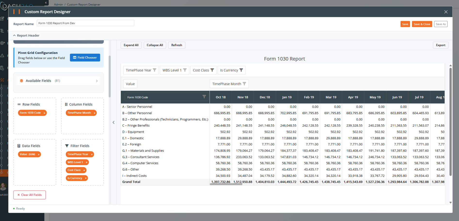 Enterprise Reporting - Report Designer (4)